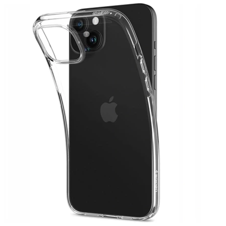 Set for Apple iPhone 14: Spigen Crystal Flex Case + Glas Glass.TR Slim HD + Finger Style Ring holder