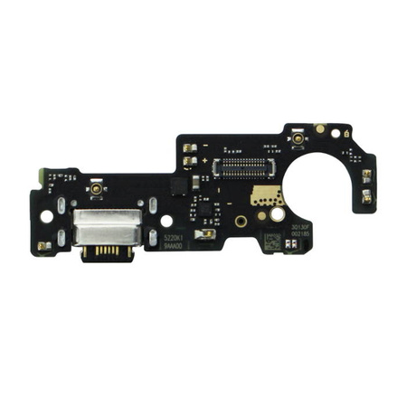 Xiaomi Redmi Note 10 5G board with USB-C charging connector and microphone