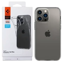 Spigen Crystal Flex silicone case for Apple iPhone 14 Pro - transparent (Crystal Clear)
