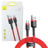 USB-A to USB-C Baseus Cafule 3A cable - red 1 m 