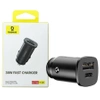 Baseus 30W car charger - black