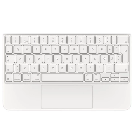 Keyboard case for Apple iPad Pro 11" gen. 1/ 2/ 3/ 4 Air 4/ 5 Magic Keyboard (Swedish layout) - white