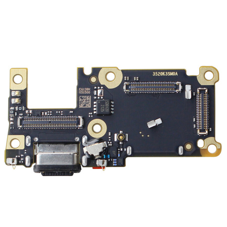 Board with USB-C charging connector, SIM card reader and microphone for Xiaomi Mi 11T Pro