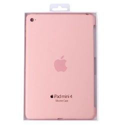 Etui Apple iPad mini 4 Silicone Case  - różowe (Pink)