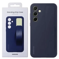 Samsung Galaxy A55 5G Standing Grip Phone Case - dark blue