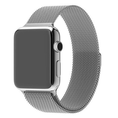 Apple Watch 42/ 44/ 45/ 49 Ultra Milanese Loop Strap - Silver