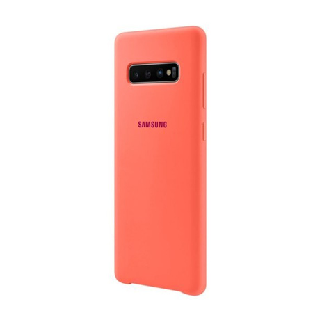 Samsung Galaxy S10 Plus Silicone Cover phone case - pink