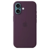 Apple iPhone 16 Silicone Case MagSafe - Purple (Plum)