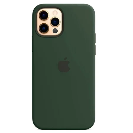 Apple iPhone 12 Pro Max Silicone Case MagSafe - Green (Cyprus Green)