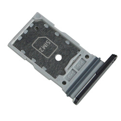 Szufladka kart SIM do Samsung Galaxy S22 Ultra oryginalna - czarna (Phantom Black)