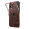 Etui na Apple iPhone 12 Pro Max Spigen Liquid Crystal Glitter silikonowe - różowe (Rose Quartz)