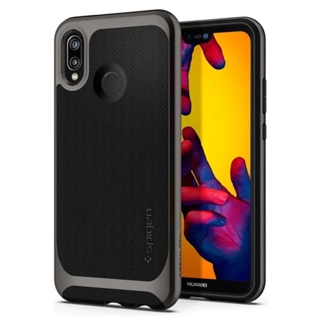 Case for Huawei P20 Lite/ Nova 3e Spigen Neo Hybrid - gray (Gunmetal)