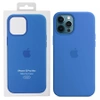 Apple iPhone 12 Pro Max Silicone Case MagSafe - Blue (Capri Blue)