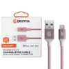 Griffin braided Lightning cable 1 m - pink (Rose Gold)