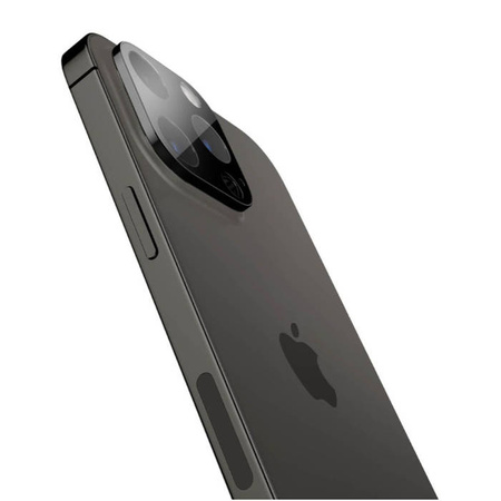 Apple iPhone 14 Pro/ 14 Pro Max szkło hartowane na aparat Spigen Glas.TR Optik AGL05273 - czarne 2szt