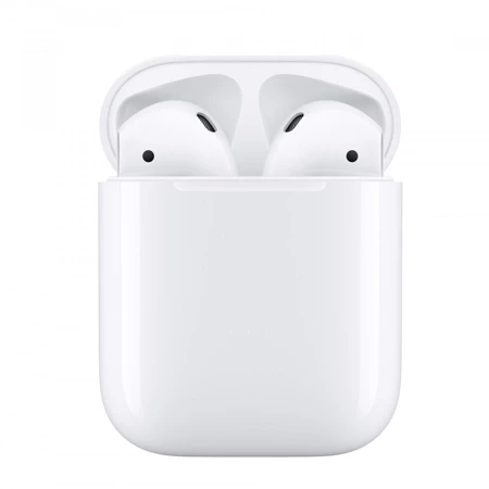 Apple AirPods 2 headphones with charging case 