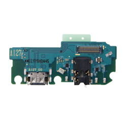 Samsung Galaxy A12 Nacho płytka ze złączem ładowania USB-C + złącze słuchawkowe + mikrofon