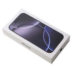 Oryginalne pudełko do Apple iPhone 16 Pro - czarne (Black Titanium)