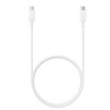 Cable from USB-C to USB-C Samsung 1 m - white