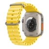 Pasek Apple Watch 42/ 44/ 45/ 49 Ultra/ Ultra 2 Ocean Band - żółty (Yellow)