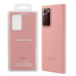 Samsung Galaxy Note 20 Ultra Silicone Cover phone case - dirty pink/brown