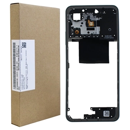 Body, side frame for Realme C61 - green