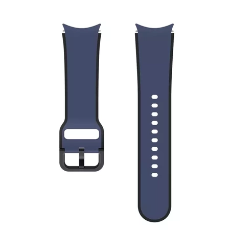 Samsung Silicone Two-tone Sport Band 20mm S/M for Galaxy Watch 4/ Watch 5 - navy blue/ black