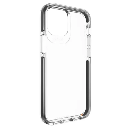 Etui do Apple iPhone 12/ 12 Pro Gear4 Piccadilly - przezroczyste z czarną ramką