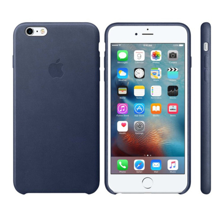 Apple iPhone 6 Plus/ 6s Plus Leather Case MKXD2ZM/A - Navy Blue (Midnight Blue)