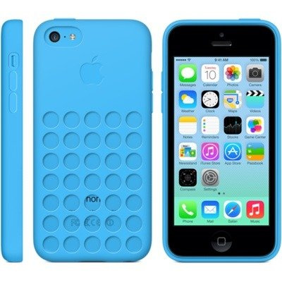 Original Apple iPhone 5c case - blue