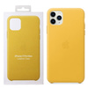 Apple iPhone 11 Pro Max Leather Case MX0A2ZM/A - yellow (Meyer Lemon)