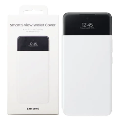 Etui na telefon Samsung Galaxy A53 5G Smart S View Wallet Cover - białe