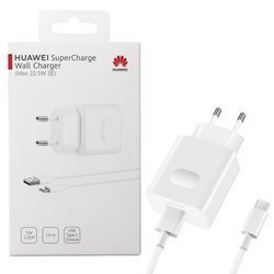 Huawei Super Charge mains charger HW-100225E00 with USB-C cable - 2.25A