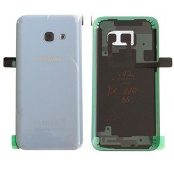 Battery flap with adhesive for Samsung Galaxy A3 2017 - blue