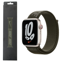 Apple Watch 42/ 44/ 45/ 49 Ultra Nike Sport Loop Strap - Green (Cargo Khaki)