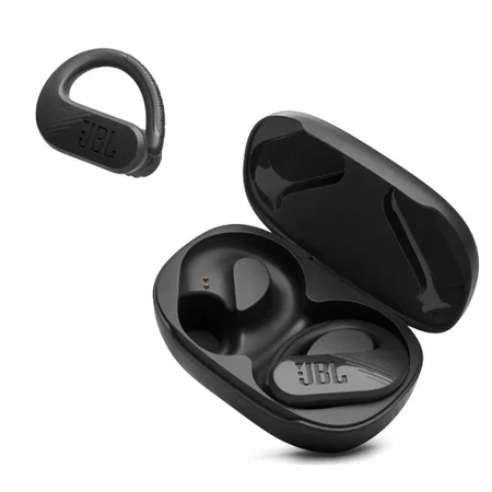 JBL Endurance Peak 3 wireless headphones - black