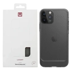 Silicone case for Apple iPhone 12/ 12 Pro UAG Lucent - smoked (Ash)