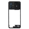 Body, side frame for Samsung Galaxy A05s - black 