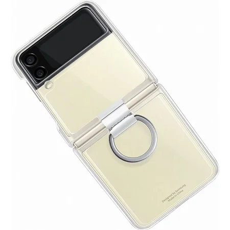 Etui na telefon Samsung Galaxy Z Flip3 5G Clear Cover with Ring - transparentne