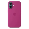 Apple iPhone 16 Silicone Case MagSafe - fuchsia (Fuchsia)