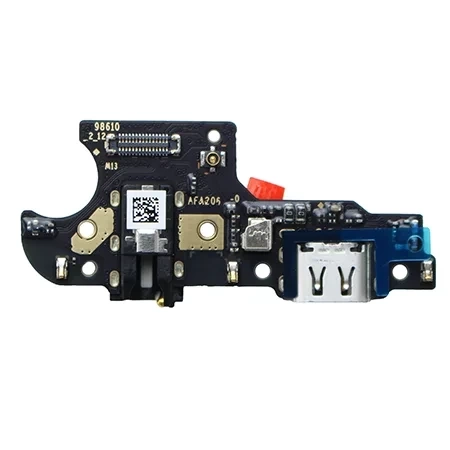 Board with micro-USB charging connector, microphone and headphone connector for Oppo A12