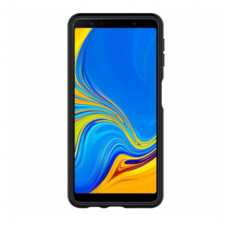 Samsung Galaxy A7 2018 etui silikonowe Spigen Liquid Air 608CS25555 - czarne 