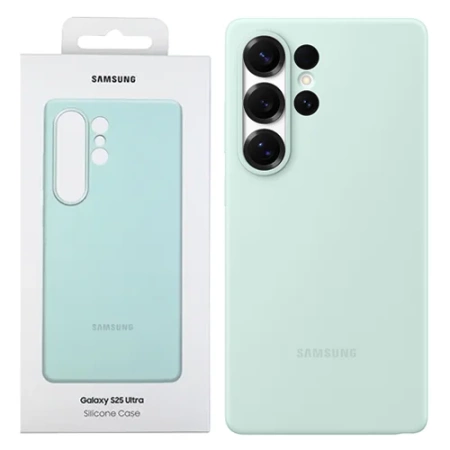 Etui na telefon Samsung Galaxy S25 Ultra Silicone Case - miętowe (Mint)