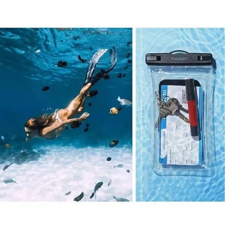 Spigen Floating Aqua Shield waterproof protective case - transparent