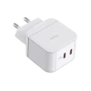 Qdos Powercube Apple MFi network charger + cable 1x Lightning, 1x USB-C - 45W