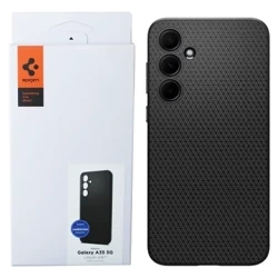 Spigen Liquid Air phone case for Samsung Galaxy A35 5G - black (Matte Black)