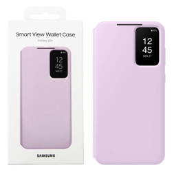 Samsung Galaxy S23 Plus Smart View Wallet Phone Case - lavender