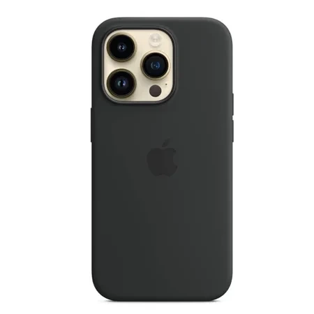 Apple iPhone 14 Pro MagSafe Silicone Case - Black (Midnight) [OUTLET]