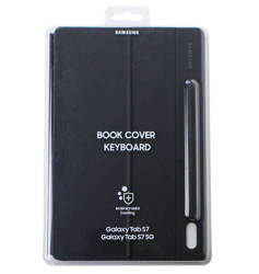 Etui z klawiaturą do Samsung Galaxy Tab S7 11.0/ Tab S8 Book Cover Keyboard - czarne