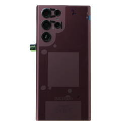 Battery flap for Samsung Galaxy S22 Ultra - burgundy